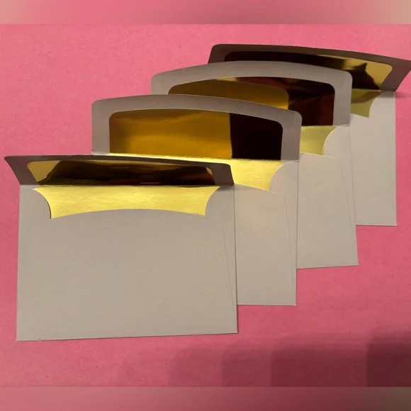 Danke Thank You cards - set of 4 handcrafted cards with envelopes - Picture 5 of 5